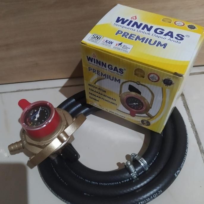 [Promo] Regulator Golden Vist Winn Gas W 800 Nusantara Selang Gas Lpg 500 Psi