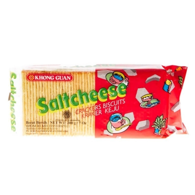 

KHONG GUAN Saltcheese Crackers 200 g