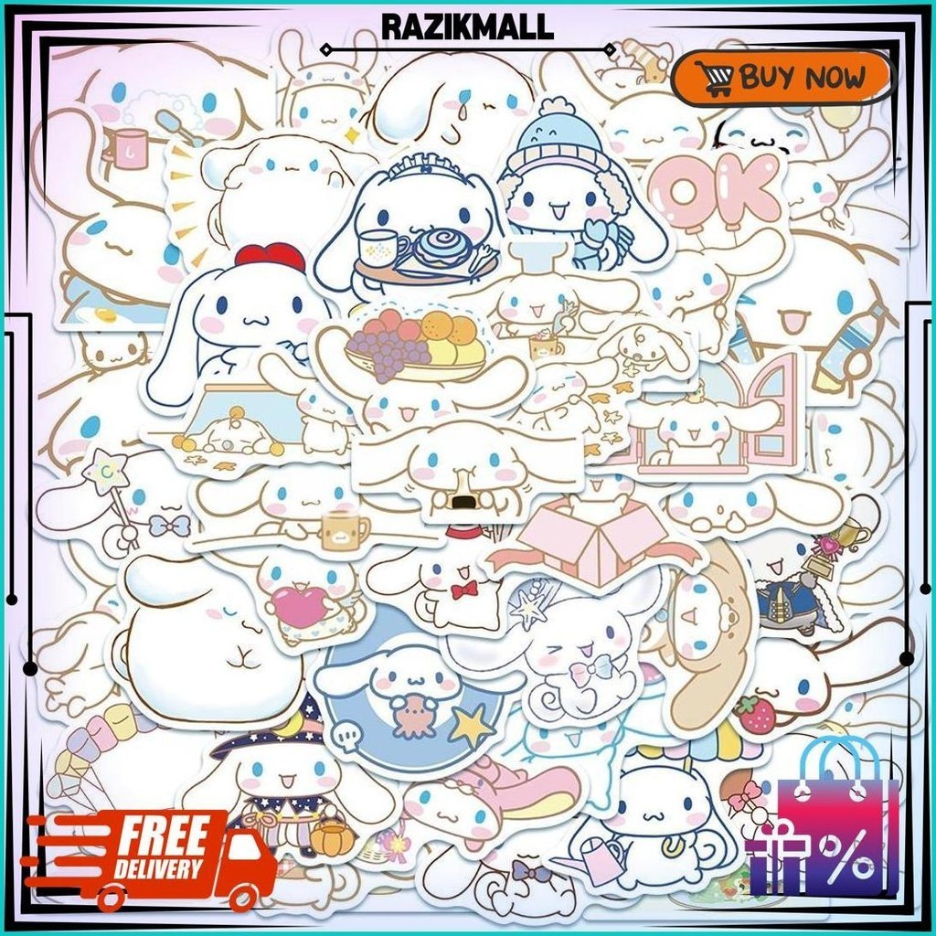 

Hot 3D Sanrio Stiker Lucu Kuromi Melody Stitch Anti Air Stikers Berperekat Waterproof Sticker Decal Buat Motor Helm Buku Journal Koper Casing Hp Laptop Botol Minum Cod