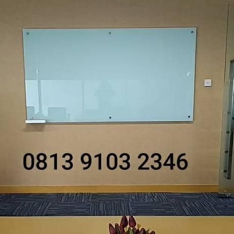 

Jual Glassboard Uk.90X160Cm (5Mm) / Papan Tulis Kaca