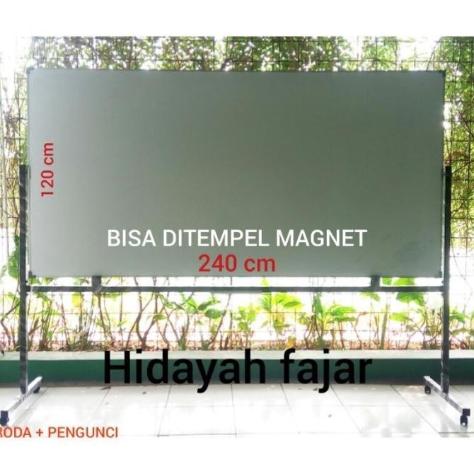 

Jual Whiteboard Stading / Papan Tulis 120 X 240 / Papan Tulis Magnet