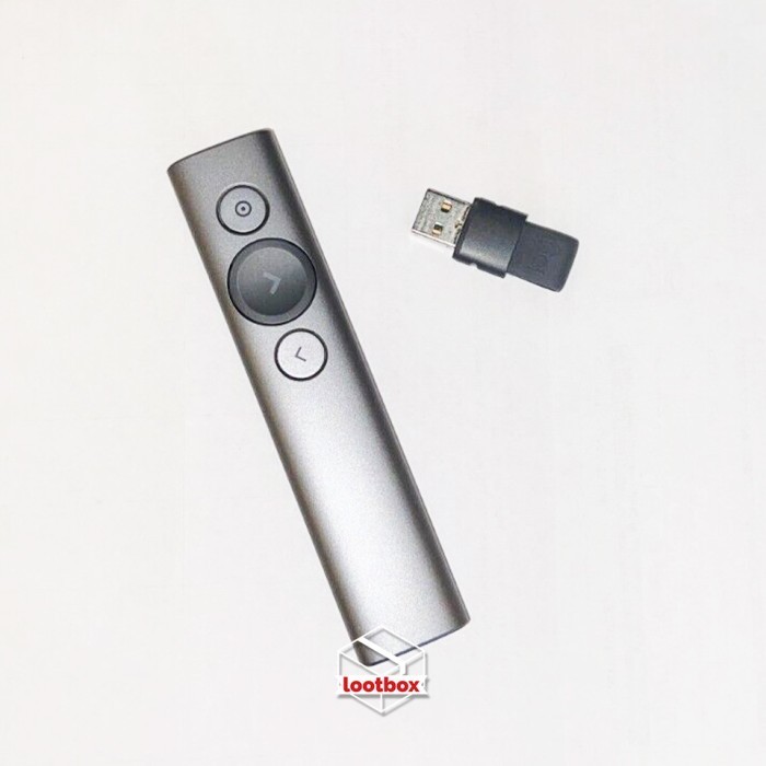 Diskon Pointer Presenter Wireless Logitech Spotlight Bluetooth - Slate [Scnd]