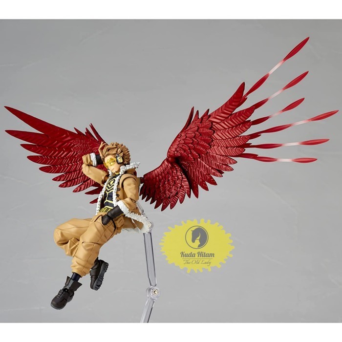 Bagus Amazing Yamaguchi Revoltech 029 Hawks My Hero Academia