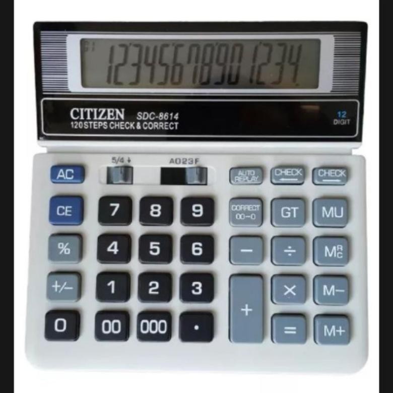 

BISA COD KALKULATOR DAGANG 14 DIGIT CITIZEN CT-8614 ank-48