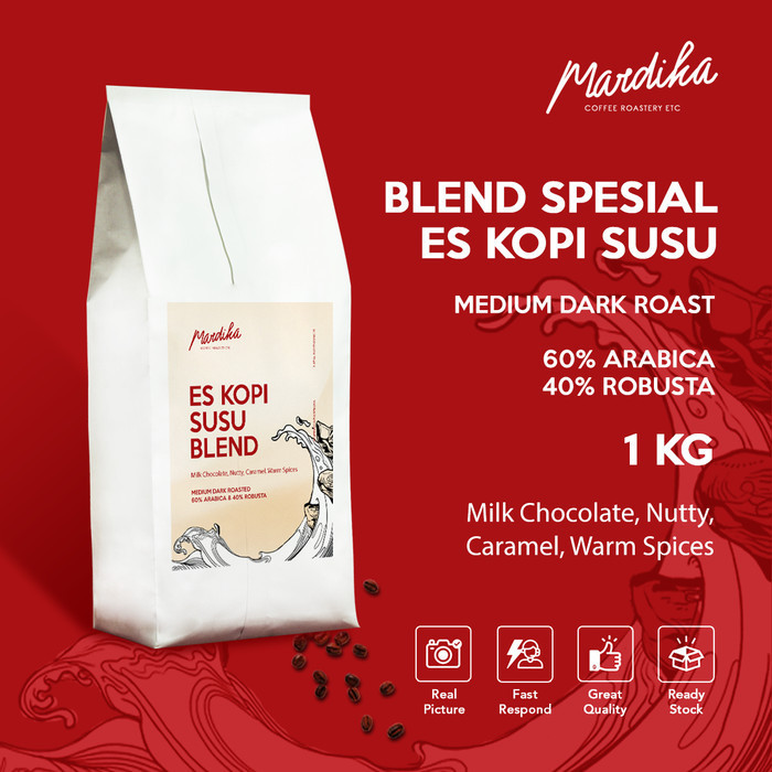 

Es Kopi Susu Blend 1 Kg - Mardika Coffee