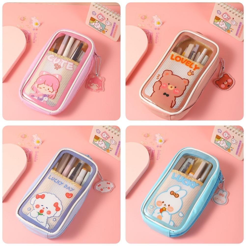 

Ad-532 Kawaii Kotak Pensil Anak / Tempat Pensil Lucu Anak Sekolah/Tempat Alat Tulis Perlengkapan Sekolah Multifungsi/Big Capacity With Zipper Promo