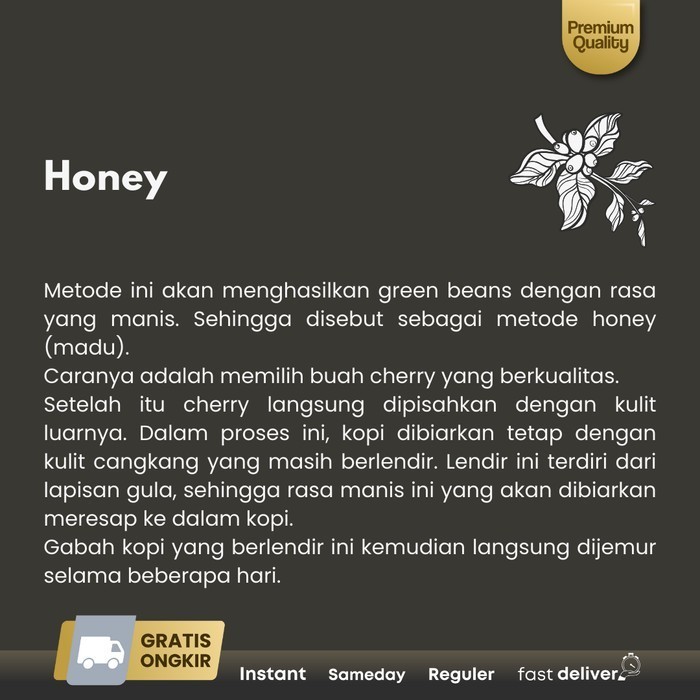 

Northsider Kopi Arabika Bali Kintamani Honey Coffee 200G