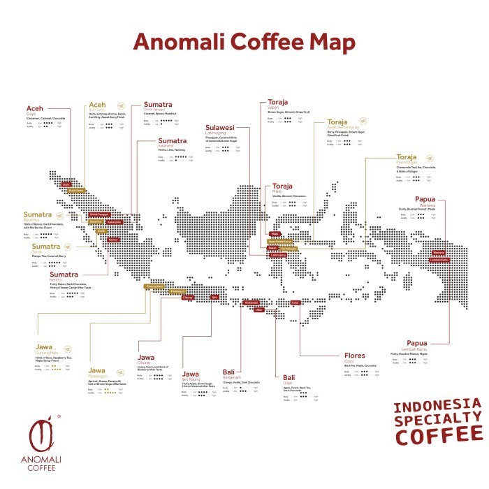 

Anomali Coffee Biji Kopi Sumatra Dolok Sanggul 500Gr