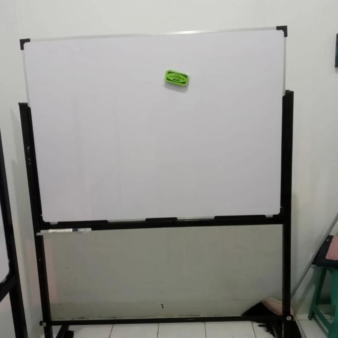 

Jual Papan Tulis Whiteboard Magnet Standing Ukuran 60X90