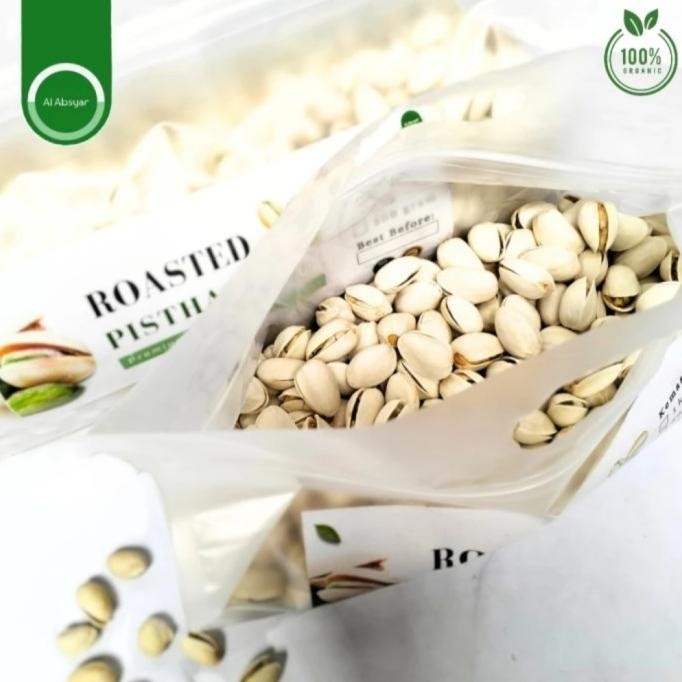 

Kacang Pistachio 1Kg Fustuk Kacang Ketawa Roasted Oleh Oleh Haji Umroh TM99