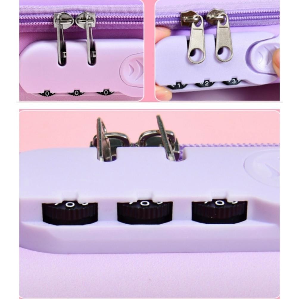 

Xct-2328 Wwh14C Tempat Pensil Eva Sekolah Besar Lock Kunci School Pencil Bag Box Mkt Viral