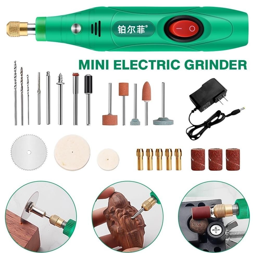 DFG 13W Mesin Mini Grinder 124pcs Grafir Bor Gerinda Ukir gerinda listrik mini gerinda mini Gerinda 