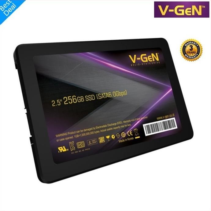 SSD V-Gen 256GB - Sata 3 VGen 256 GB Original