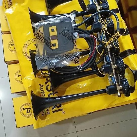 Siap Kirim Klakson 6 Corong Basuri V4 Basuri Air Horn Original
