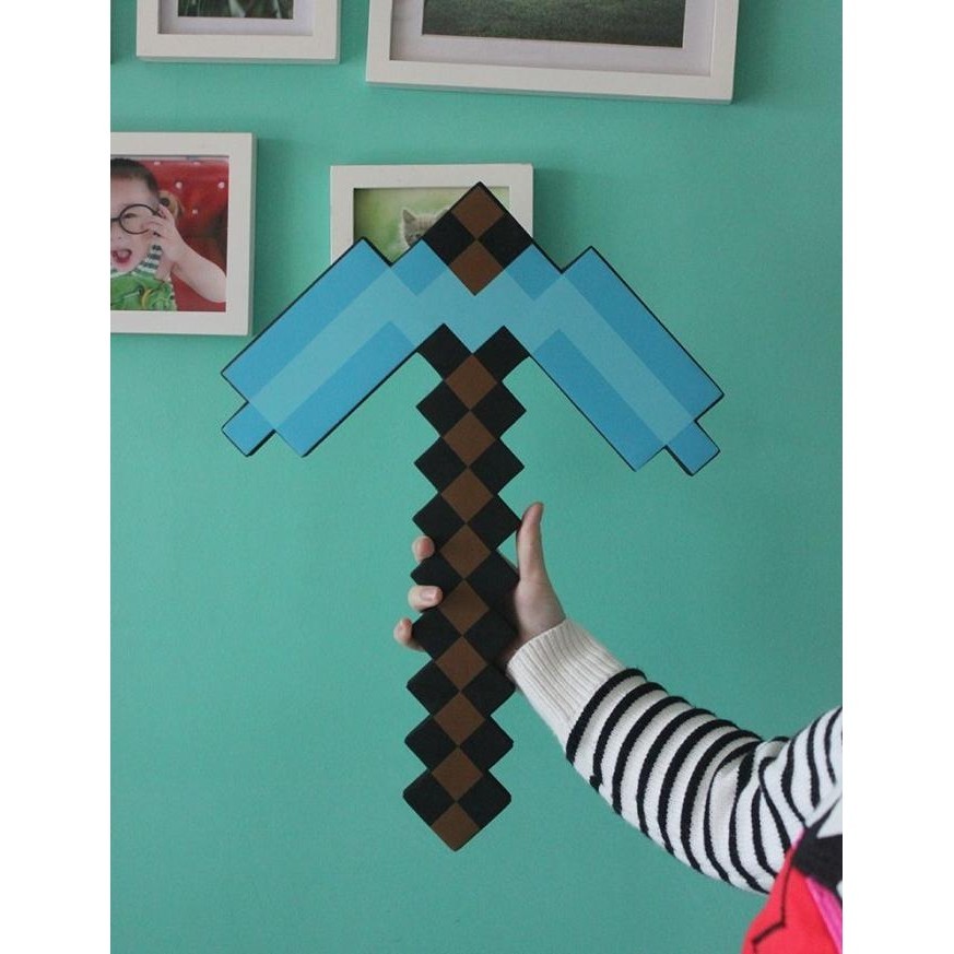 Minecraft Diamond Pickaxe / Pedang Beliung Minecraft