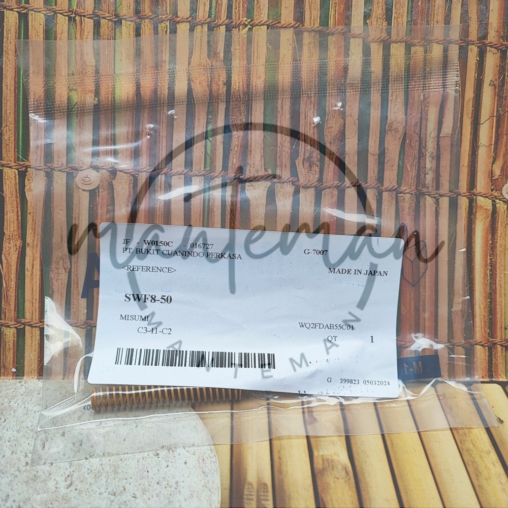 SWF8-50 Per Misumi Valve Kuning 5cm-8mm / misumi kuning 5 cm od 8 mm/ misumi valve kuning 5cm od 8mm