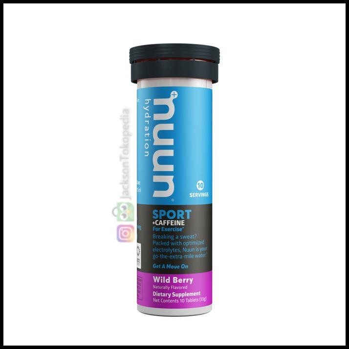 

Nuun Energy Wild Berry + Caffeine / Sport Hydration Electrolyte Tablet