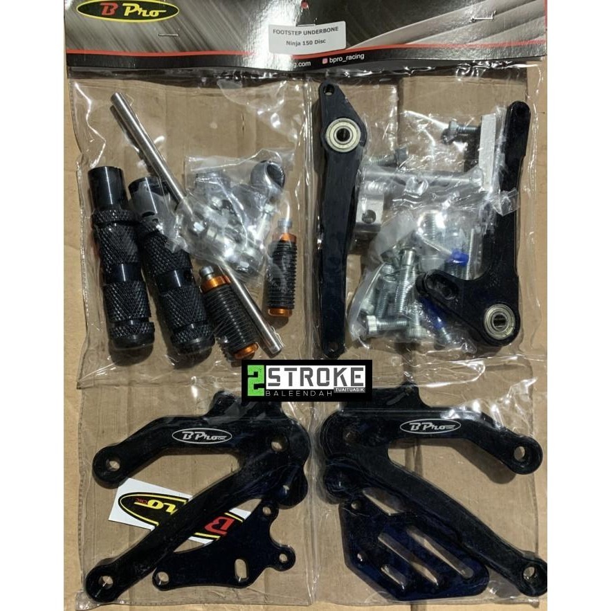 Step underbone ub bpro ninja r rr ss HITAM original 100% Original