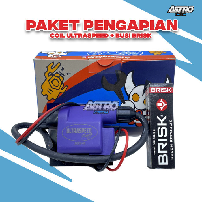 Paket Pengapian Coil Usr Plus Busi Brisk Vario 125 Vario 150 Pcx Nmax