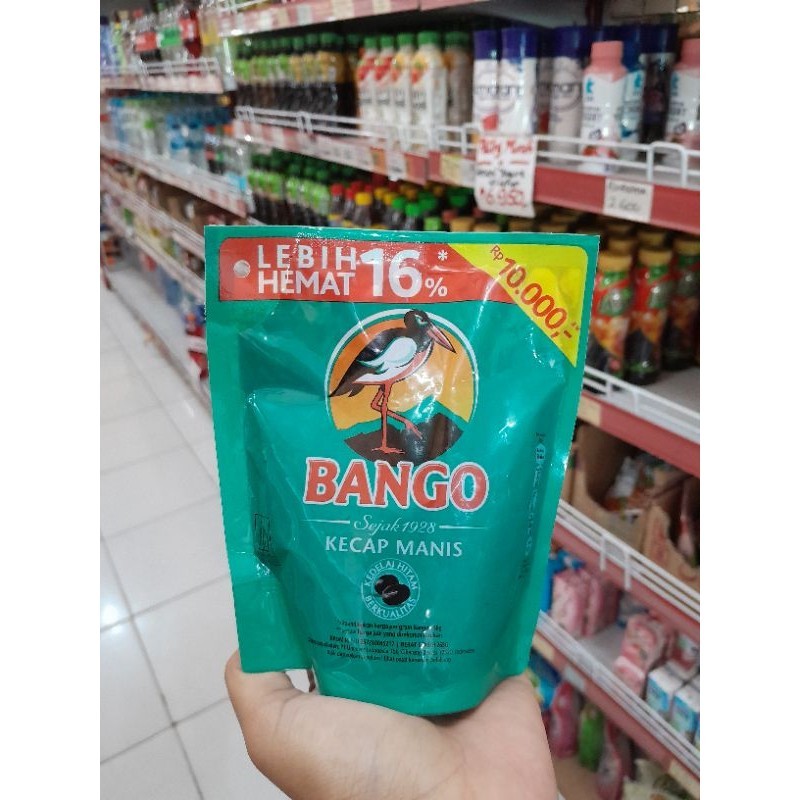 

BANGO KECAP MANIS 1000gr 720gr 540gr 265gr 77gr