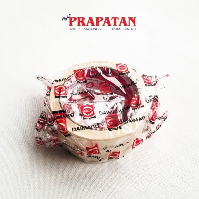 

Lakban Kertas Daimaru / Masking Tape 48mm (2 inch)