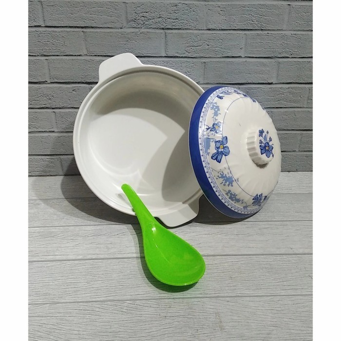 Wadah Saji Melamin Motif Melamin Tempat Sayur & Nasi