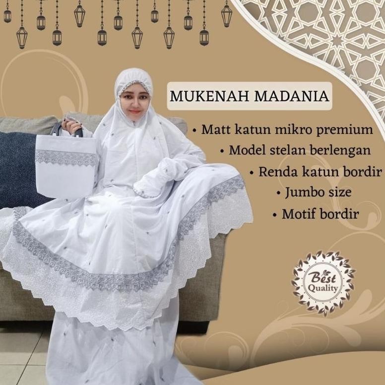 promoo mukena madania/ mukena haji dan umroh