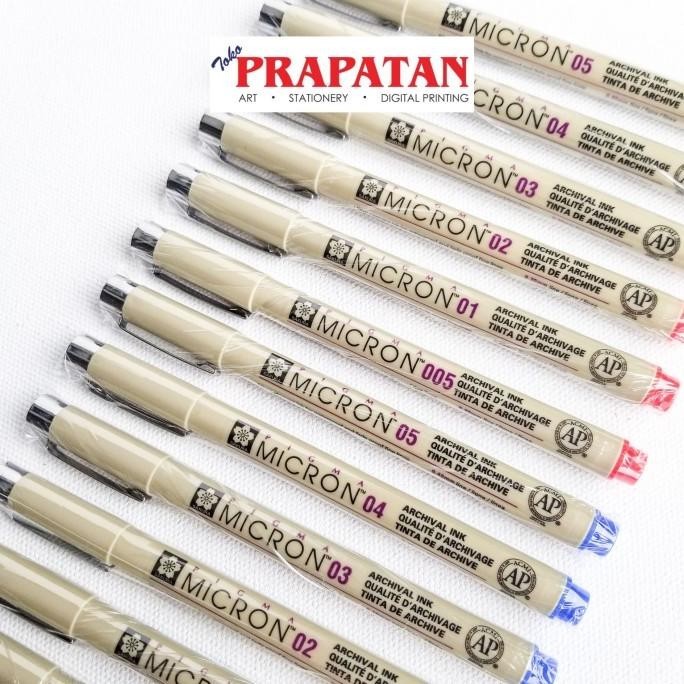 

Sakura Pigma Micro Pen Blue & Red 005-05