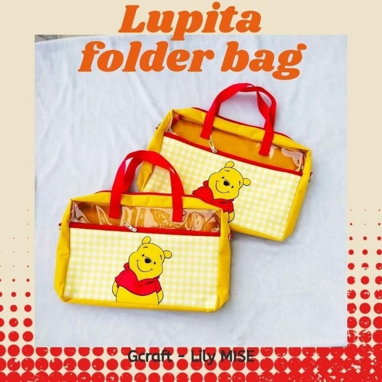

promoo baru lupita folder bag - tas folder - tas map - tas les