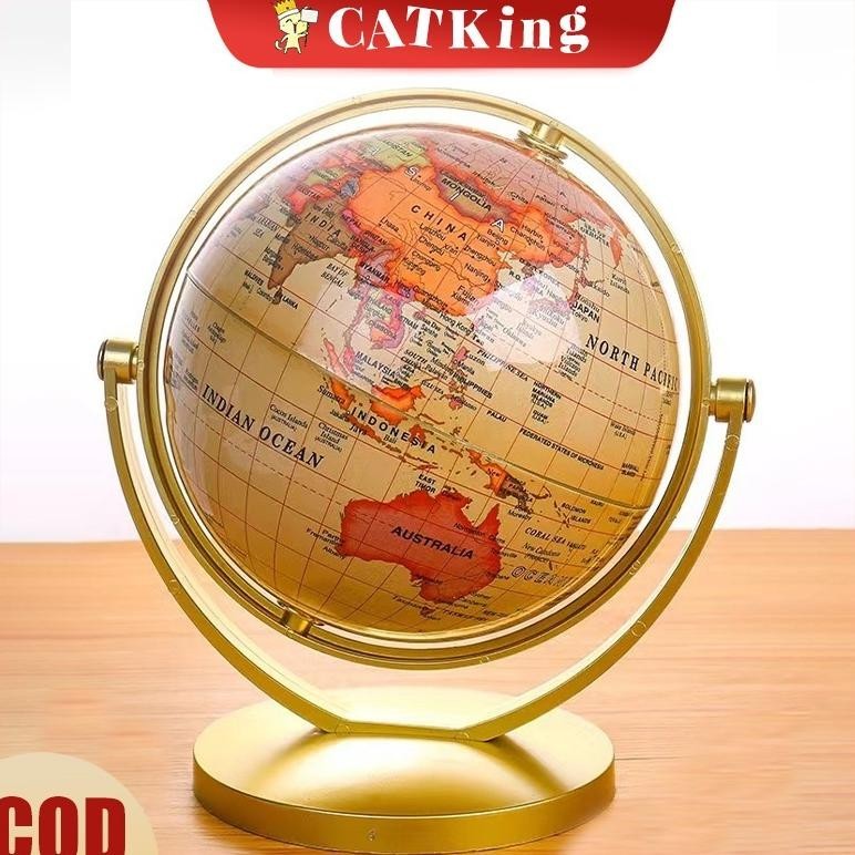

BARUU CATKING 20 CM/18 CM EMAS PETA DUNIA DUNIA 360 BERPUTAR DENGAN BERDIRI SEKOLAH GEOGRAFI PERLENGKAPAN PENDIDIKAN ANAK-ANAK MENJELAJAHI RUMAH KANTOR DEKORASIGOLD WORLD GLOBE MAP 360 ROTATING WITH STAND SCHOOL GEOGRAPHY EDUCATIONAL SUPPLIES KIDS
