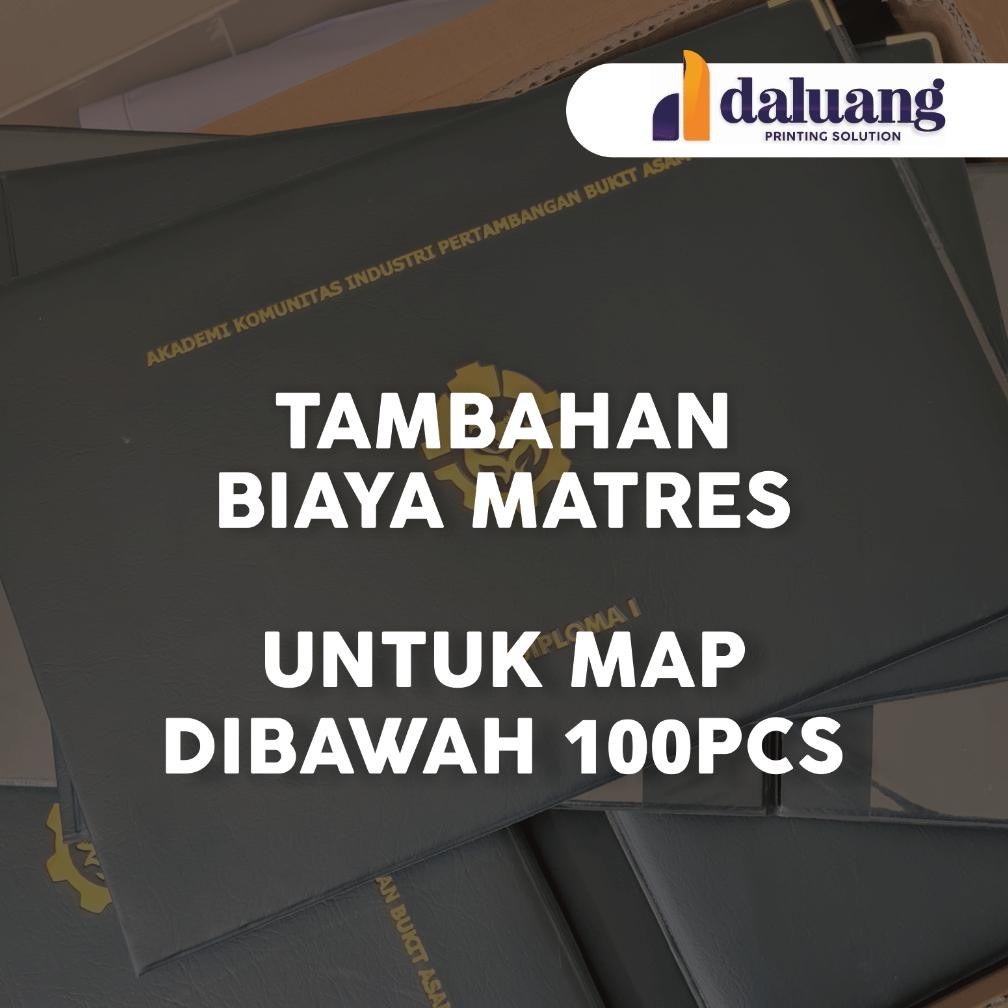 

BARUU TAMBAHAN MATRES UNTUK PESANAN MAP DIBAWAH 100PCS