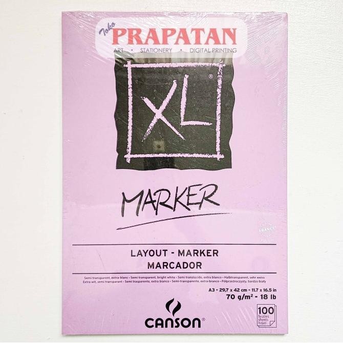 

Canson XL Marker Pad Drawing Book | Buku Gambar