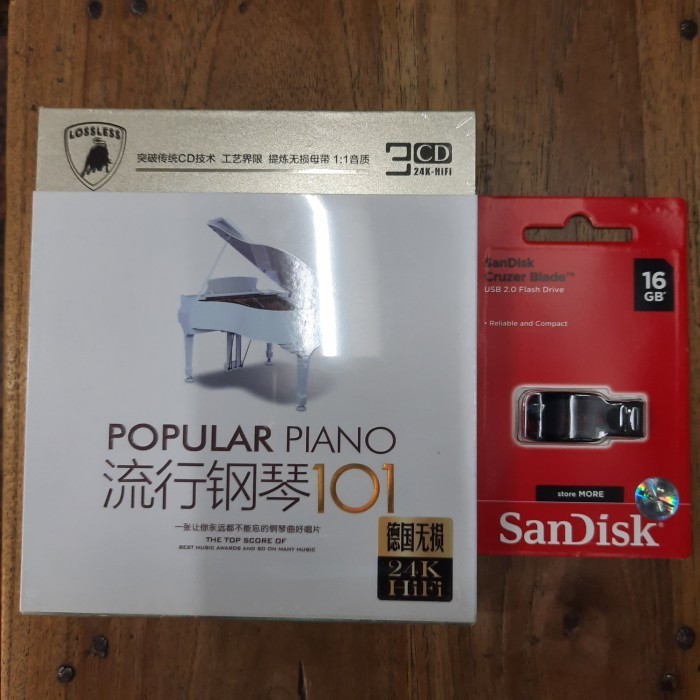 Flassk Usb Musik Piano Mandarin 99 Lagu