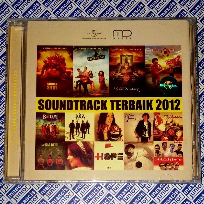 CD Soundtrack 2012 . Raisa Ada Band RAN TEBE Dewi Sandra