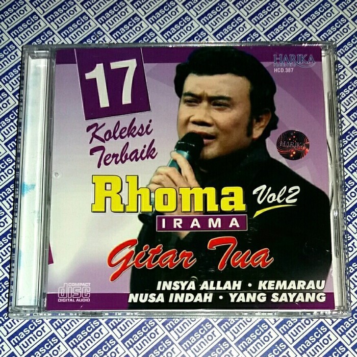 CD Rhoma Irama - 17 Koleksi Vol. 2 Gitar Tua