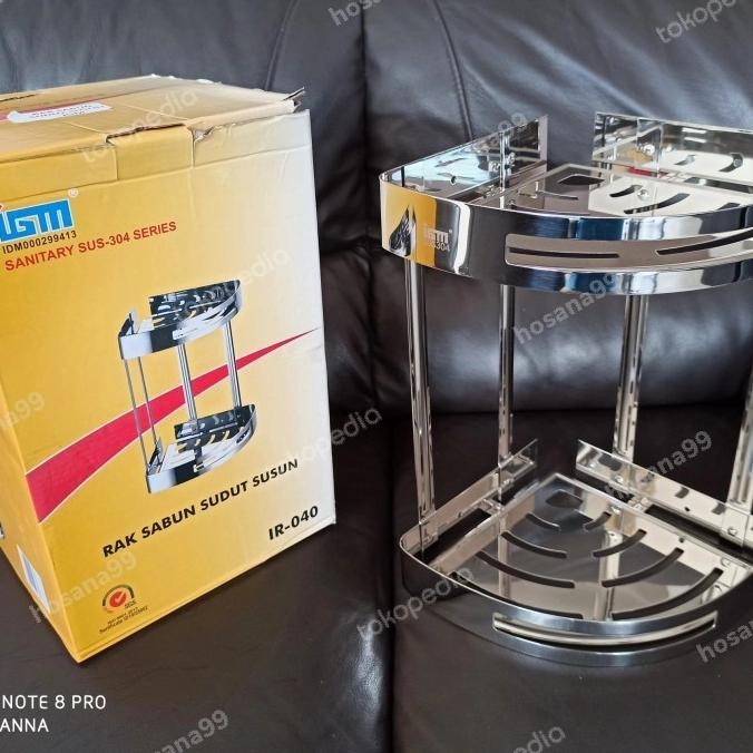 rak sabun kamar mandi stainless sus 304 tebal