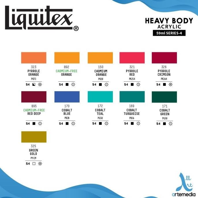 

Cat Akrilik Liquitex 59Ml Series 4 Heavy Body Acrylic Fany Mall