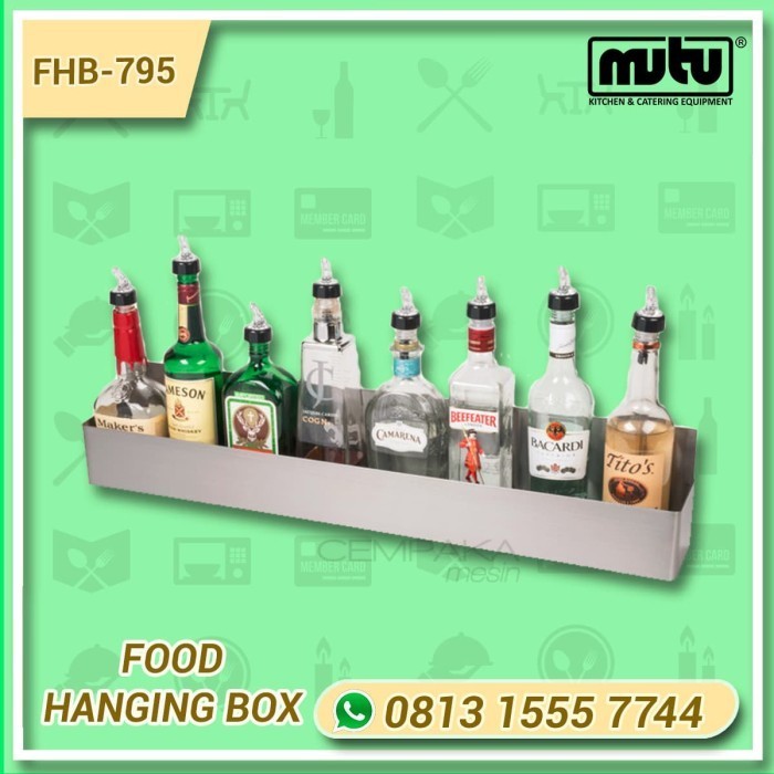 RAK GANTUNG TEMPAT BOTOL KECAP BUMBU DAPUR FOOD HANGING BOX FBH-795