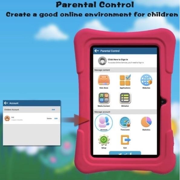 

HP Tablet Anak Android Pritom K7 7inc RAM 1GB ROM 16Gb Quad Core H24M