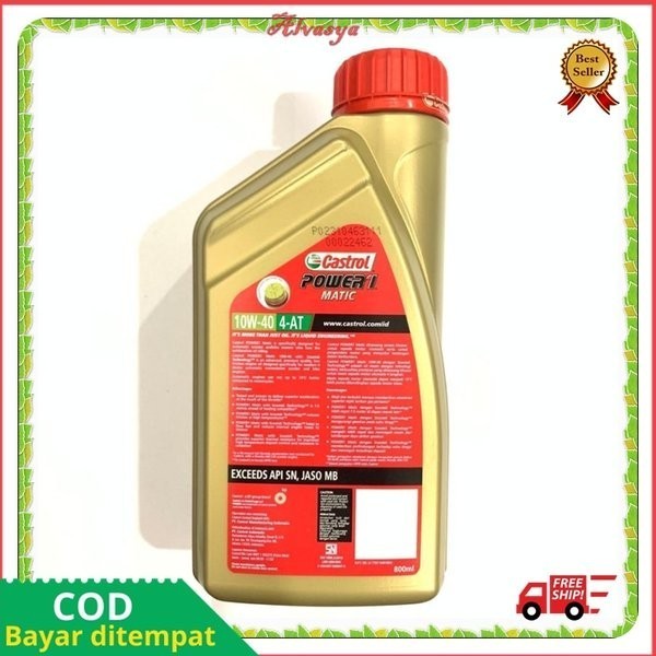 Oli Motor Matic Castrol Power 1 Oli Matic Castrol Power Scooter 10W40