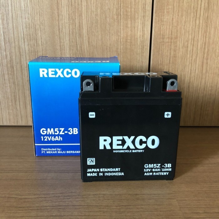 Accu Aki Motor Agm Gt6-A (Gm5Z-3B) Rexco