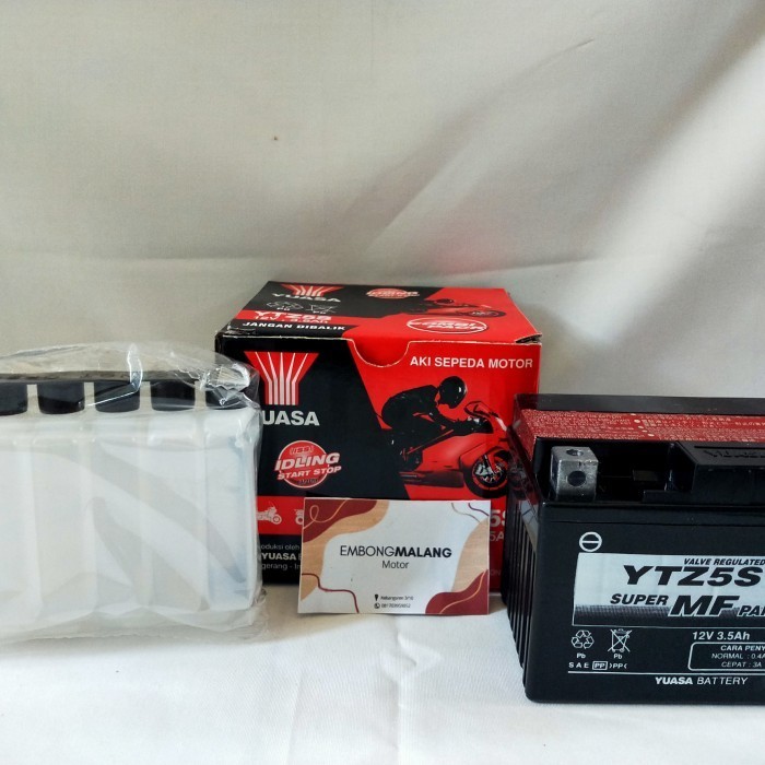 Aki Yuasa Ytz5S / Gtz5S / Itz5S Utk Motor Beat, Shogun, Revo, Mio