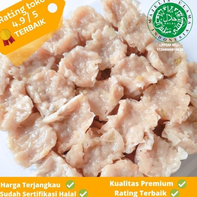 

Siomay Tenggiri 100% Asli Isi 50 Pcs + Bumbu Kacang ( Premium) Revi Staroutlet