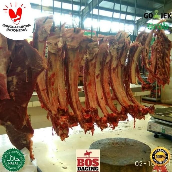 

Tulang Iga Sop 1Kg Daging Tebal Sapi Dijamin Fresh Segar Revi Staroutlet