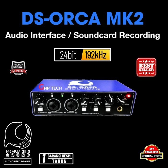

Sound DS ORCA MK2 Audio Interface / Soundd Recording