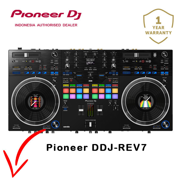 

Pioneer DDJ-REV7 DJ controller for S DJ Pro DDJ REV 7 / DDJREV 7