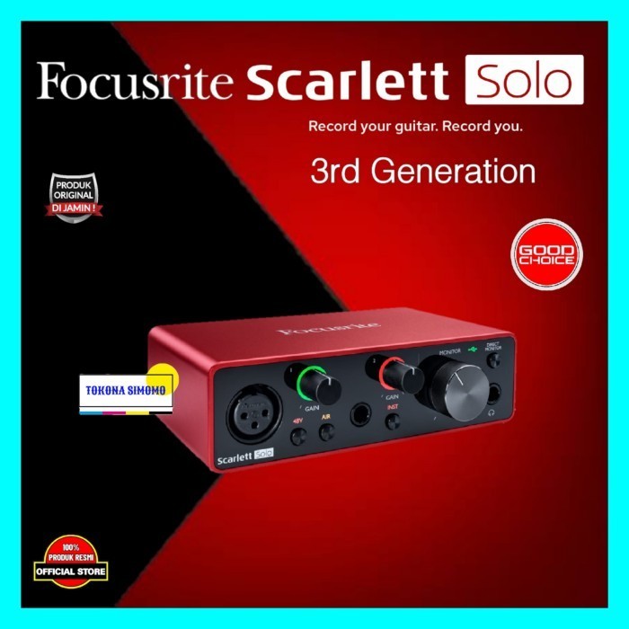 

RITE SLETT SOLO 3rd Generation Audio Interface / Soundd