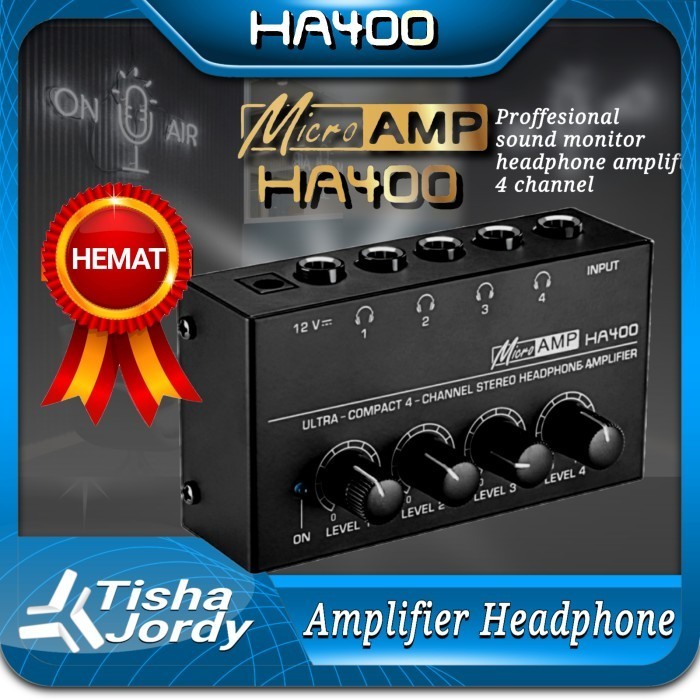 

Headphone amplifier 4 HA 400