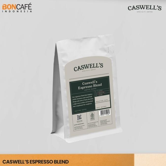 

Caswells Espresso Blend 250 Gram / House Blend Coffee / Kopi / Arabica Revi Staroutlet