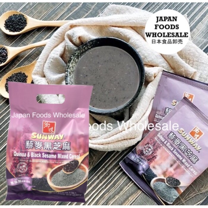 

Terlaris Sunway Quinoa & Black Sessme Mixed Cereal/makanan sehat/rendah gula SALE